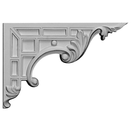 Ekena Millwork 9"W x 6 1/4"H x 5/8"D Nestor Stair Bracket, Right SB09X07NS-R